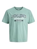 JACK & JONES Jjelogo tee SS O-Neck 2 Col Ss26 Sn, Azul Mineral., L