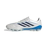 adidas Unisex Adulto Copa Pure IV League 2G/3G Artificial Ground Football Boots Shoes, Zero Met./Dark Blue/Lucid Ray Blue, 43 1/3 EU