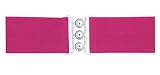 Van Der Rich ® - Cinturón Ancha Elástico 7,5 cm - Mujer (Fucsia, TU)