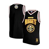Ultra Game Camiseta sin mangas de malla oficial de la NBA para jóvenes, camiseta muscle - Negro, NEGRO, 10-12
