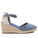 REFRESH - Sandalias con Cuña Mujer Jeans - Calzado Cómodo y Versátil - Moda casual - Modelo 17188206 (Talla 38)