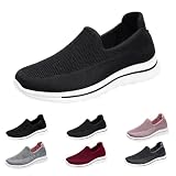 Zapatillas Ortopedicas Mujer Deportivas Zapatos Ortopédicos Verano con Malla Sin Cordones Ligeros Calzado Casual Trekking Running Transpirables Sandalias Palas Deporte para Caminar Senderismo Casa