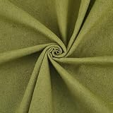 CABODYALS Tela de Lino Verde para Bordar 1.5 m para Costura Color Puro para Acolchar Bordada Mezcla de Yute Y Algodón de Primera Calidad para Coser Hacer Bolsos Vestidos Fundas para Tazas Manteles